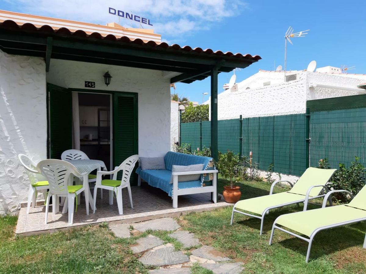 Bungalow With Private Garden Nex To Yumbo Center Villa มาสปาโลมาส ภายนอก รูปภาพ