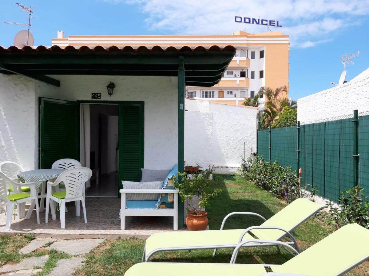 Bungalow With Private Garden Nex To Yumbo Center Villa มาสปาโลมาส ภายนอก รูปภาพ